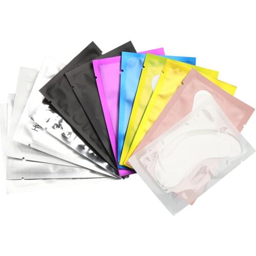 100 pairs/lot Eye Patches For Eyelash Extension Under Eye Pads Gel Makeup Tools Eye Tips Stickers for False Eyelashes