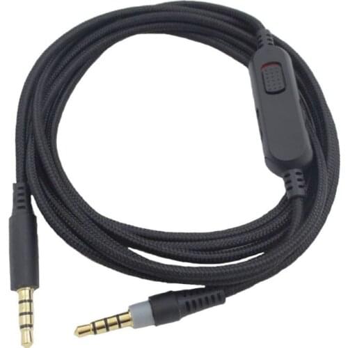 YU-NIYUT Portable Audio Cable Headphone Cable Audio Cord Line for HyperX Cloud Mix Cloud Alpha Gaming Headsets Accessories