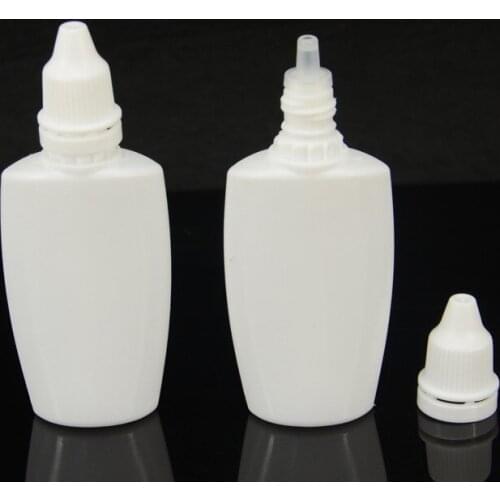 High-Grade 30ml Empty Plastic Squeezable Dropper Bottles Eye Liquid Dropper Sample Eyes Drop Bottle