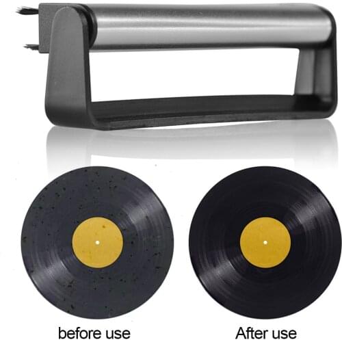 Vinyl Record Cleaning Brush Turntable Antique Gramophone Anti Static Carbon Fiber LP Supplies