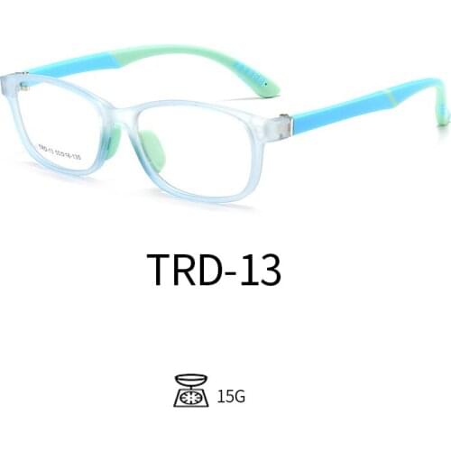TRD-13 Flexible TPEE TR90 Phone Anti Blue Light Blocking Children Glasses Kids