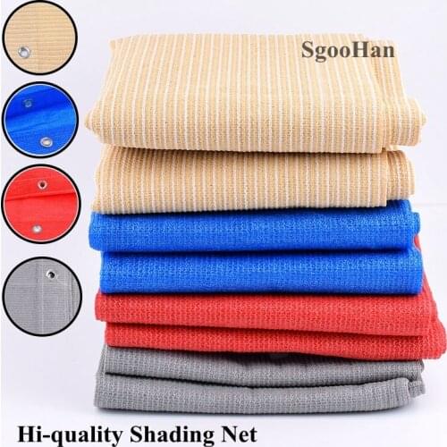 Hi-Quality 2x3m Anti-UV Sun Shading Net Outdoor Awning Canopy Sail Swimming Pool Shading Net Cloth Succulent Plant Cover Shelter