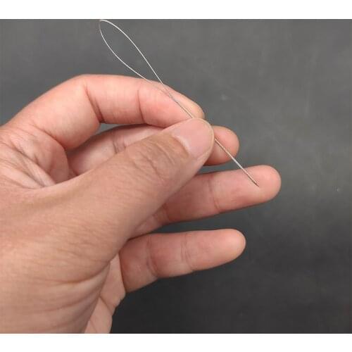 5pcs wig-Silk-top-injection-needle wig accessories loop-needles for inject hair on silk top