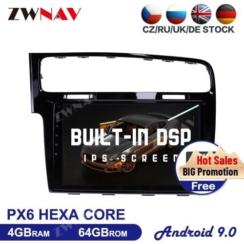 10 Inch HD screen Android 9.0 Car Multimedia Player For Volkswagen Golf 2014-2018 car GPS Navi WIFI audio Radio stereo head unit