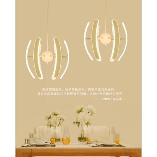 White Led Modern Pendant Bedroom LightingLight Minimalist Simple Meeting Room Lighting Lamp Office Highlight Fixture