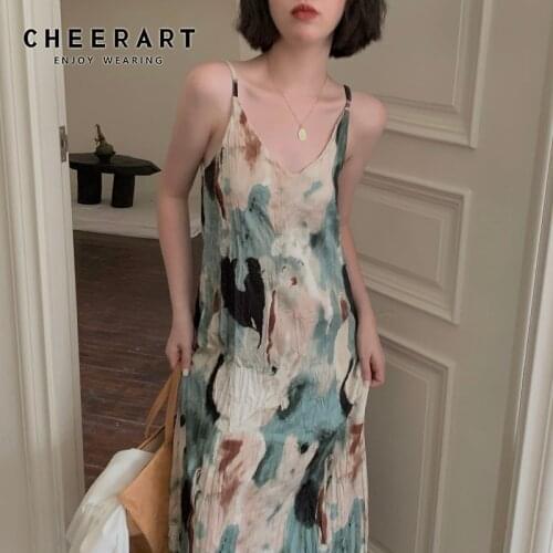 Cheerart Summer Chiffon Dresses