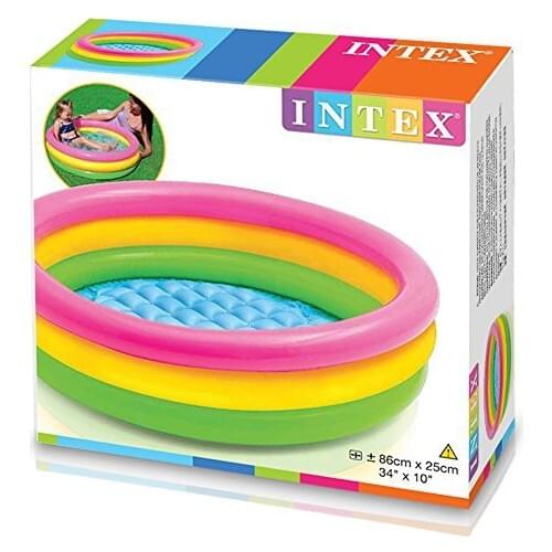 Intex 57412 Sunset Soft-Soled Children Pool 114x25 Cm