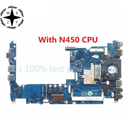 For Samsung NP-N143 N145 N148 N150 Laptop Motherboard With N450 CPU BBA92-06225A BA92-06225B DDR2 100% Tested