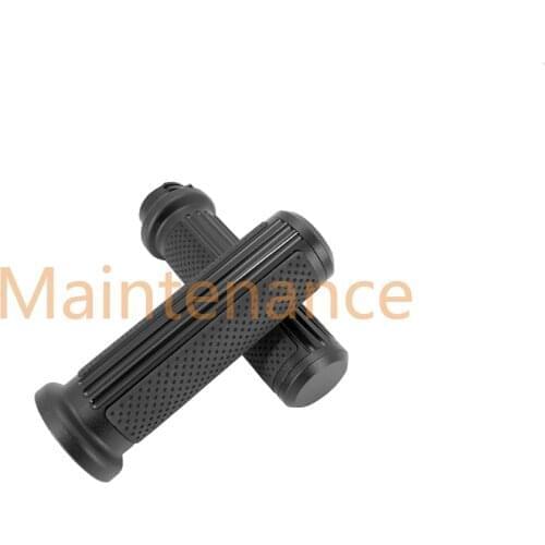 Motorcycle 1"25mm Electronic Throttle Hand Grips Black/Chrome For Harley Touring Street Glide FLHR Softail Fat Boy FLS Dyna CVO