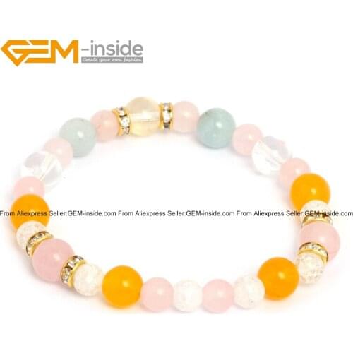 GEM-inside Copper Bracelets