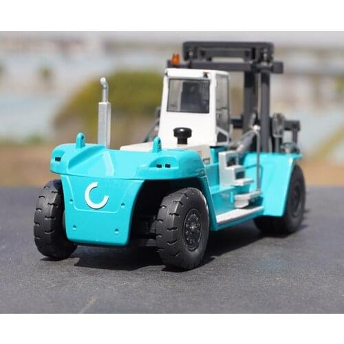 Diecast 1:50 Scale Konecranes Heavy Forklift Truck Model Metal Toy Scene Vehicle for Collection Gift Collectible Souvenir Show