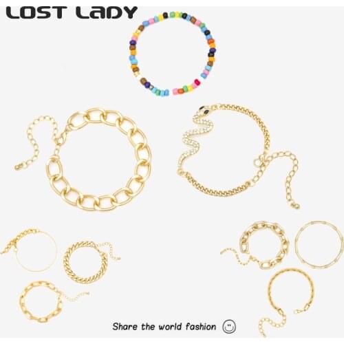 Lost lady Chain Bracelets