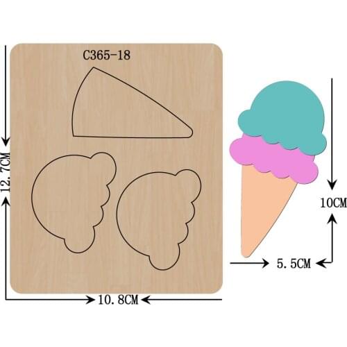 New Wooden die Scrapbooking C-365-18 Cutting Dies