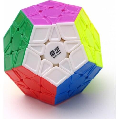 New QiYi Mofangge QiHeng S 3x3 Dodecahedron( Sculpture ) Magic Cube Puzzle Wumofang 3x3 Mega Speed Cubo Magico Toys For Kid Game