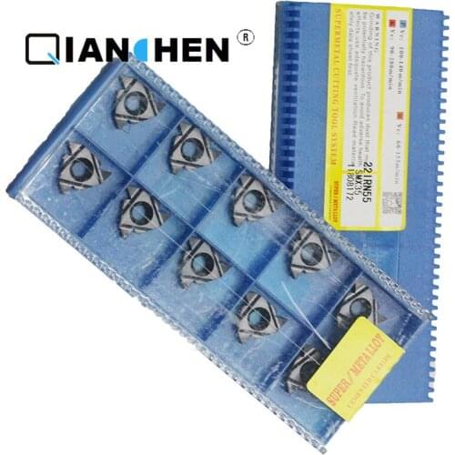 Genuine SanHan CNC blades 22IRN55 SMX35 internal and external threaded blades 10 pieces per box