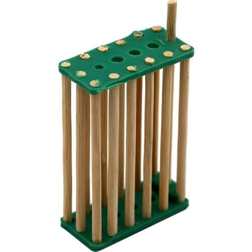 50PCS Bee Nest Bamboo Cage Queen King Cage Bee Isolation Transport Cage Beekeeping Tools for Apiculture Beekeeper Hive Equipment