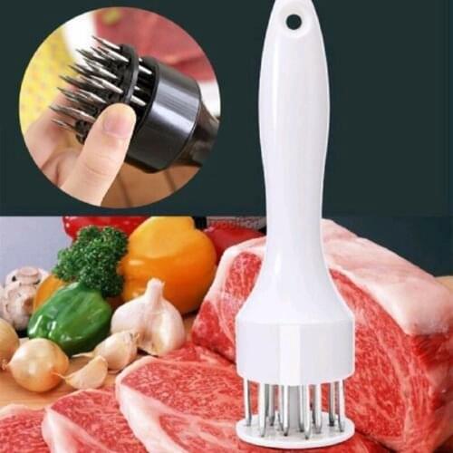 Meat Tenderizer Pine Meat Needle Stainless Steel Steak Needle Pine Meat Device Meat Sticks Meat Taster Home Pork Kitchen Gadgets