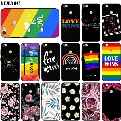 LGBT Love Wins Case for Xiaomi Redmi Note 4 4x 4A 5 5A 6 7A 8 8T Pro Prime Plus K20 K30 Poco X2