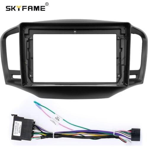 SKYFAME Car Frame Cable For ROEWE 350 2010-2015 Android Big Screen Dask Kit Fascia Frame Line