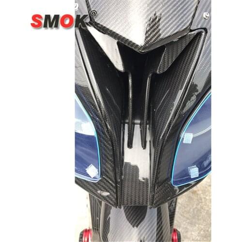 SMOK Carbon Fiber Front Head Nose Cowl Air Intake Full Fairing Kits Covers For BMW S1000RR S 1000 RR 2015-2018