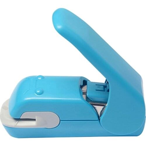 Staple Free Stapler Time Saving Effortless Needle Free Handhled Stapler Mini Portable