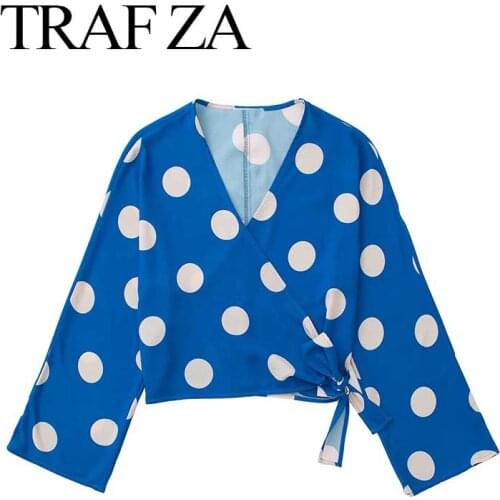 Женские блузки TRAFZA China At AliExpress