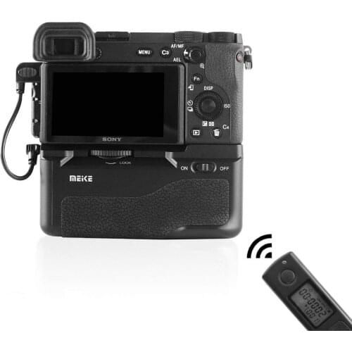 Meike MK-A6600 PRO Vertical Camera battery grip for Sony Alpha a6600 Camera Built-in 2.4G wireless remote control as ILCE6600