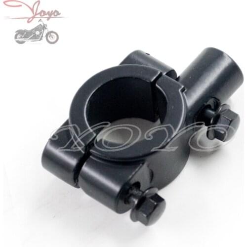 22mm 7/8" Motorcycle Handlebar Mirror Mount Clamp Clip Base For Kawasaki Z250 Z750 Z800 Z1000 ZR250 400 Ballus Zephyr