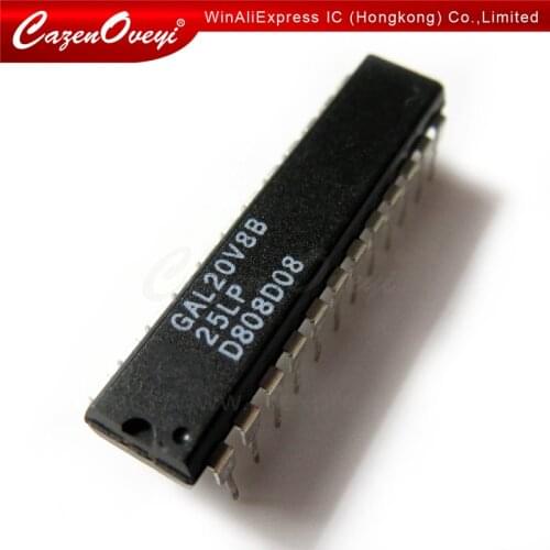 1pcs/lot GAL20V8B-25LP GAL20V8B-15LPN GAL20V8B-15LP GAL20V8B-10LP GAL20V8B DIP-24 In Stock