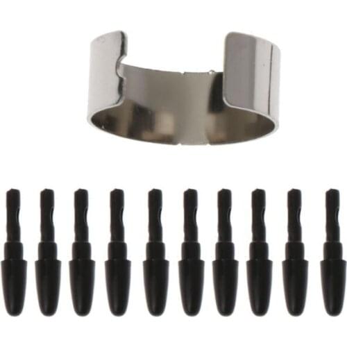 10Pcs Battery-free Passive Stylus Replacement Pen Nibs Pen Tips for XP-Pen HUION H640P VEIKK A30 A50