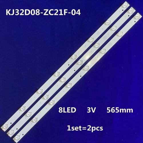 2Pieces/lot 32 inches For LED32HD690 KJ32D08-ZC21F-05 303KJ320038 ML-3215Y LE-8822A32 DLED32HD2X8 0004 MT3151A04