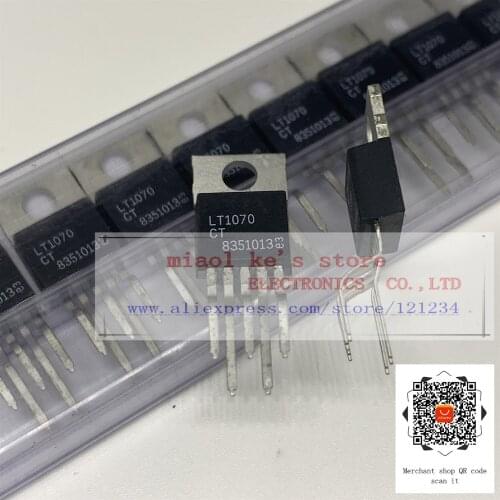 [ 5pcs/1lot ]100%New original; LT1070CT#PBF LT1070CT LT1070 - IC REG MULT CONFG ADJ 5A TO220-5