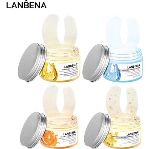 LANBENA Eye Mask Collagen Eye Patch Skin Care Hyaluronic Acid Gel Moisturizing Retinol Anti Aging Remove Dark Circles
