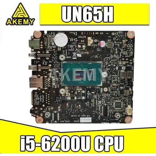 Akemy New! UN65H motherboard For Asus VivoMini UN65H UN65 UN65h-m008H Mini Vivo PC computer Mainboard W/i5-6200U CPU