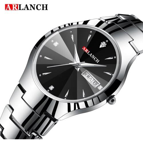 ARLANCH Mens Silver Watch