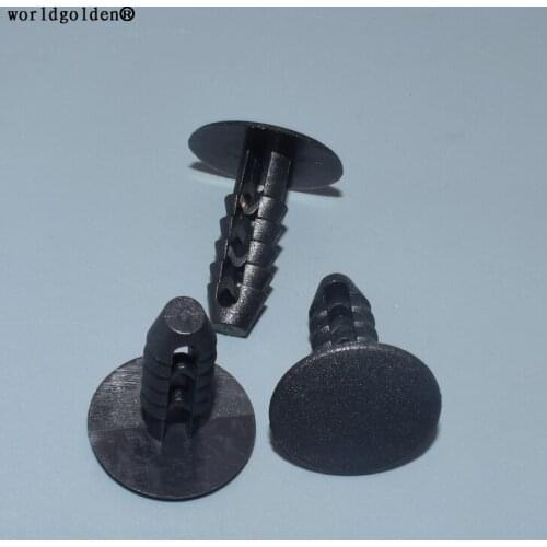 Worldgolden 100pcs auto clips Inner Trim Panel Retainer