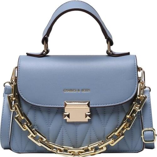 Brand Square Bag for Women High Quality PU Shoulder Bag Chain Handbag Fashion Saddle Bag Designer Luxury Crossbody Bag and Purse