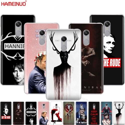 HAMEINUO Hannibal eat the rude Cover phone Case for Xiaomi redmi 5 4 1 1s 2 3 3s pro PLUS redmi note 4 4X 4A 5A