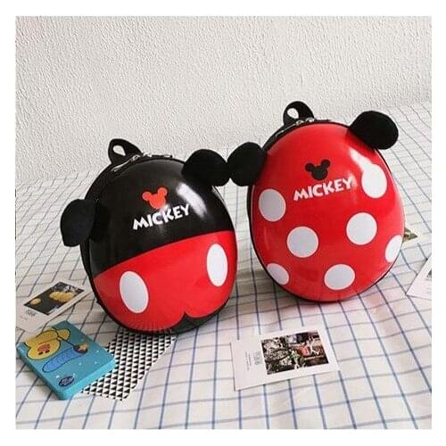 Disney Kids Baby Cartoon School Bags 3D Mickey Backpack For Kindergarten Girls Boys Cute Schoolbag Childrens Gift
