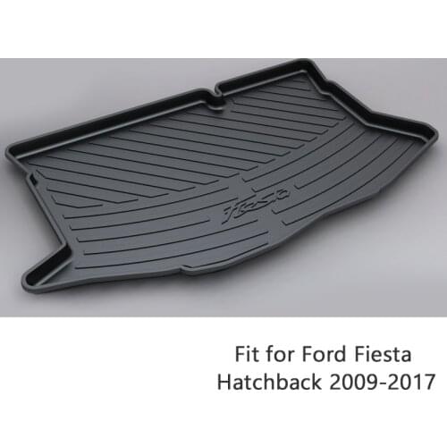 For Ford Fiesta Hatchback Mk7/7.5 2009 2010 2011 2012 2013 2014 2015 2016 2017 Accessories 1Set Car Cargo Rear Trunk Mat