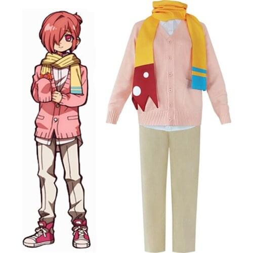 Mitsuba Sousuke Cosplay Anime Jibaku Shounen Toilet Bound Hanako Kun Adult Pink Wig Uniform Party Halloween Costumes For Women