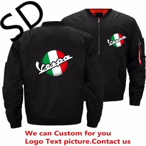 Dropshipping USA Size Vespa Jacket Mens Clothes 2018 streetwear mens bomber Jackets And Coat ropa hombre 5XL Large Size Clothes