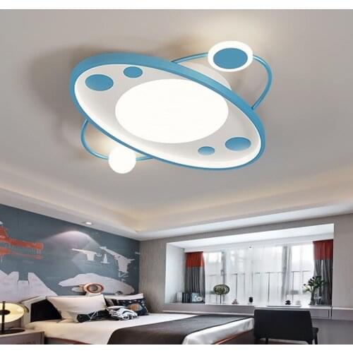 Minimalist Ceiling Light Modern Creative Luster LED for Bedroom Living Study Children Room Nursery Indoor Decoration with Bulbs