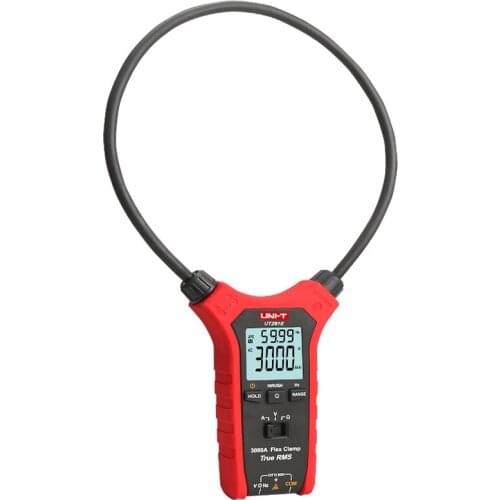 UT281E 3000A AC True RMS Flexible Clamp Meter True RMS Flex Clamp Meter Resistance/Frequency/Inrush Current Test