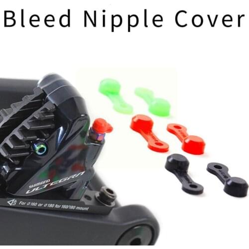 Bicycle Oil Dish Exhaust Screw Cap Dust-proof Cap Of Silicone Bike Disc Cap Oil Accessories Nozzle Nozzle Dust Grease C6X7