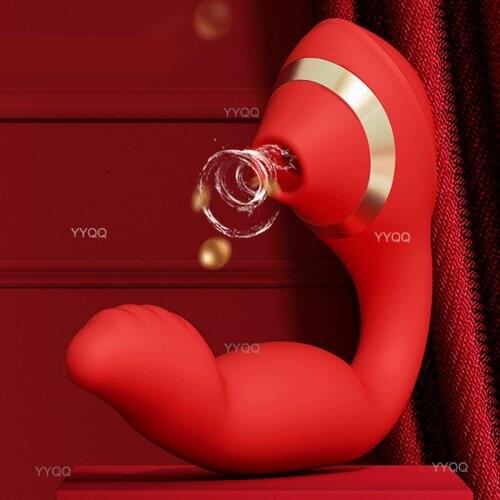 Cupid Magic Sucking Vibrator Sex Toy for Female Masturbator Couple Flirt Charging Silicone Dildo Massager Adult Products for 18