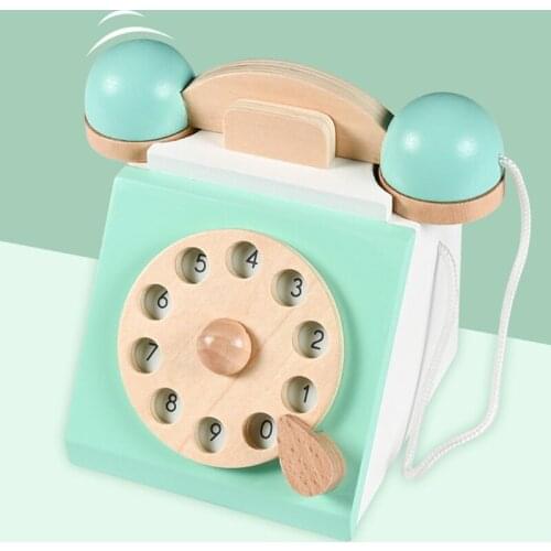 Rotary Telephone Decor Creative Retro Decorative Phone Model Telephone Wall Decoration Model Home Desk Decoration