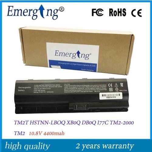 10.8V 4400Mah Japanese Cell Laptop Battery for HP TM2T HSTNN-LBOQ XB0Q DB0Q I77C TM2-2000 TM2