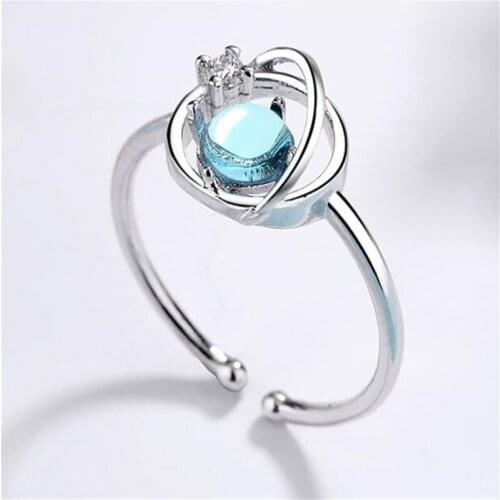 Korean Style Silver Color Index Finger Ring for Women Simplicity Design Open Ring Accessories Wedding Jewelry