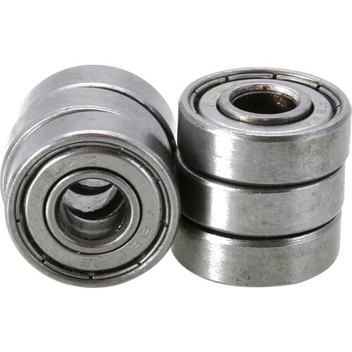 10Pcs/Set Miniature Ball Bearing 608zz Deep Groove Steel Ball Bearings For Skateboard Roller Blade Scooter Accessories